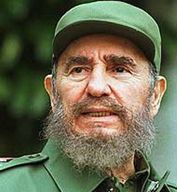 Fidel's green cap is bought by tourists and youngers in Cuba